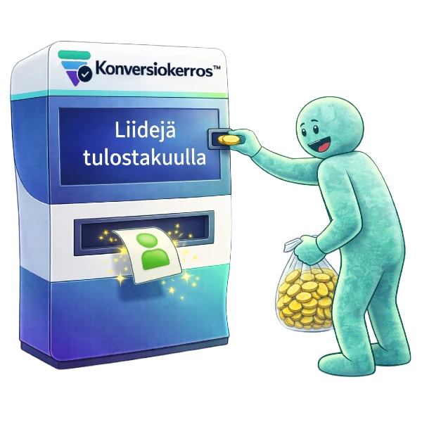 Konversiokerros on riskitön liidikeruu palvelu
